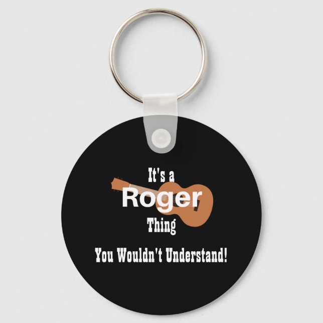 Roger Keychain (Front)