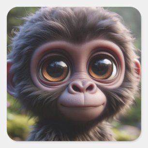 "Roger" Square Sticker