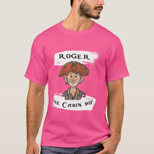 Roger The Cabin Boy Not Captain Pugwash Retro Vint T-Shirt