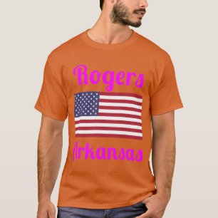 Rogers Arkansas Stylish Prints7 T-Shirt