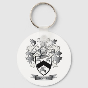 Rogers Coat of Arms Key Ring