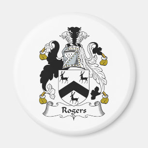 Rogers Family Crest Magnet