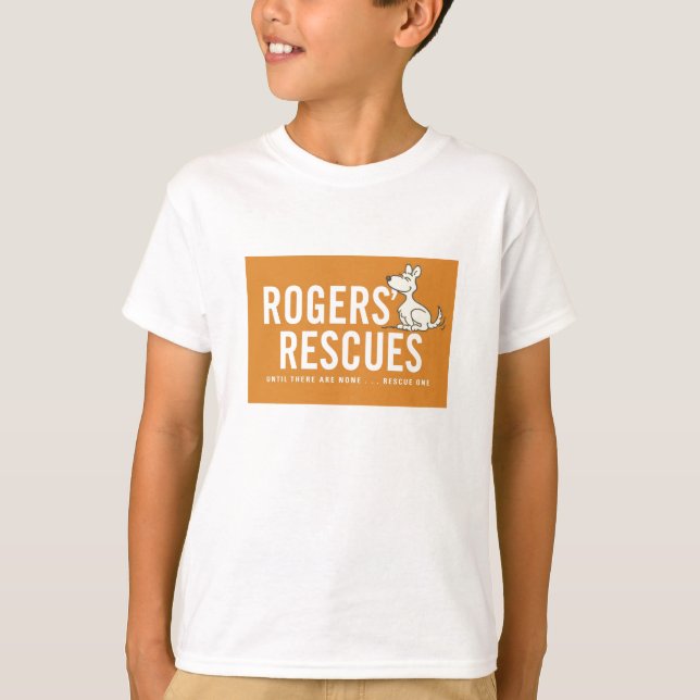 Rogers' Rescues Short Sleeve Kid's T-Shirt (Front)