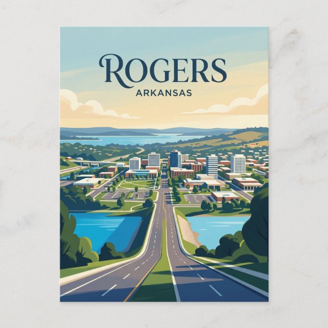 Rogers USA Postcard (Front)