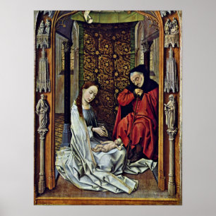Rogier van der Weyden - Birth of Christ Poster