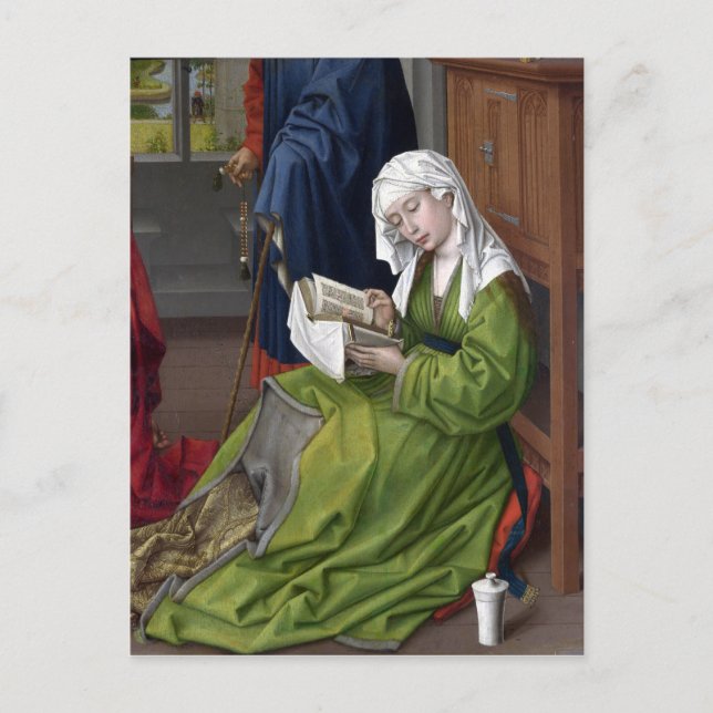 Rogier van der Weyden The Magdalen Reading Postcard (Front)