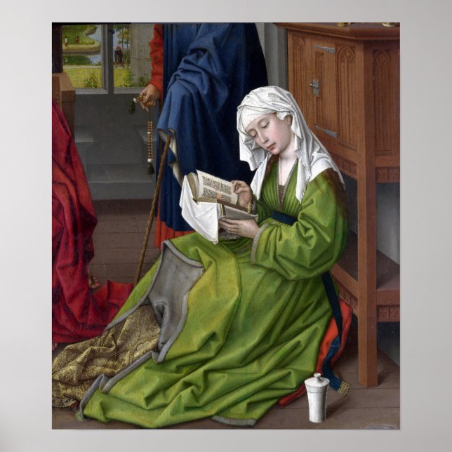 Rogier van der Weyden The Magdalen Reading Poster (Front)
