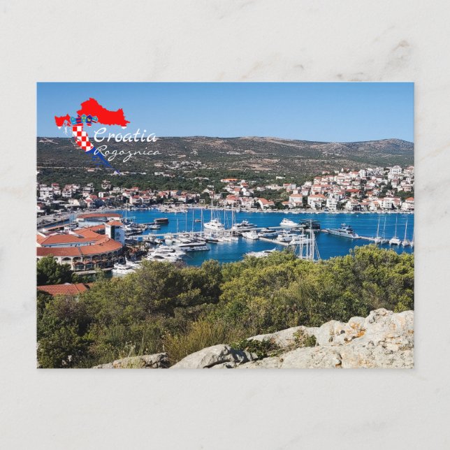 Rogoznica, Croatia | Dalmatia | Adriatic Sea  Postcard (Front)