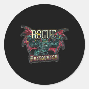 Rogue Ale Batsquatch Classic Round Sticker