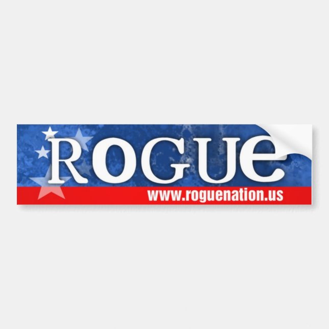 Rogue Bumper Sticker (Front)