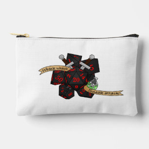 Rogue Dice Design Accessory Pouch
