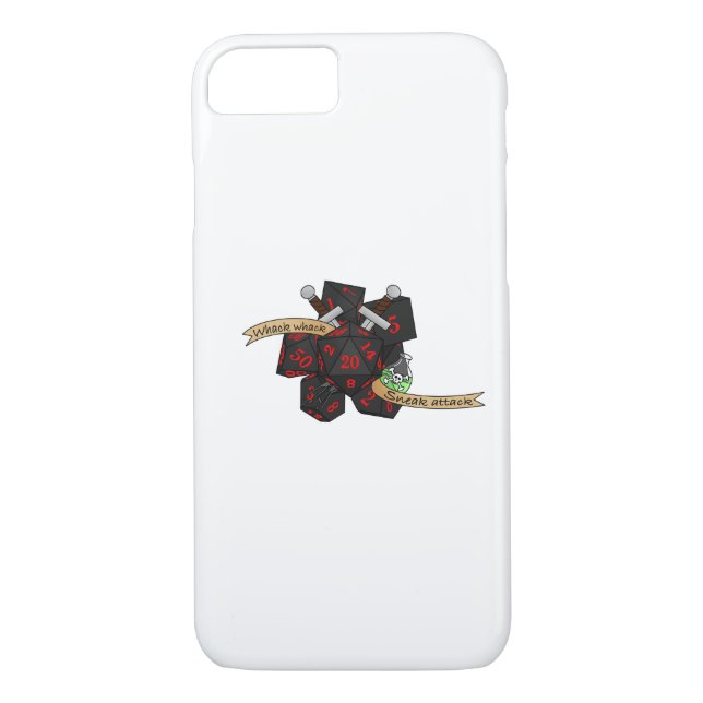 Rogue Dice Design Case-Mate iPhone Case (Back)