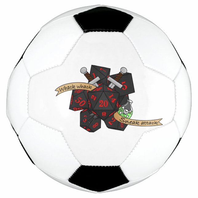 Rogue Dice Design Football (Front)
