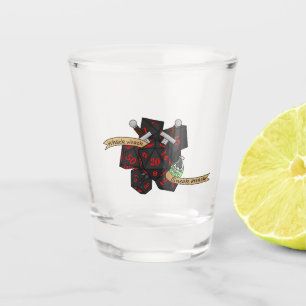 Rogue Dice Design Shot Glass