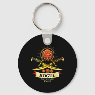 Rogue Fantasy Gamer Rpg Cl  Key Ring