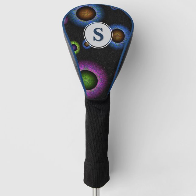 Rogue Planets Monogram Golf Head Cover (Front)