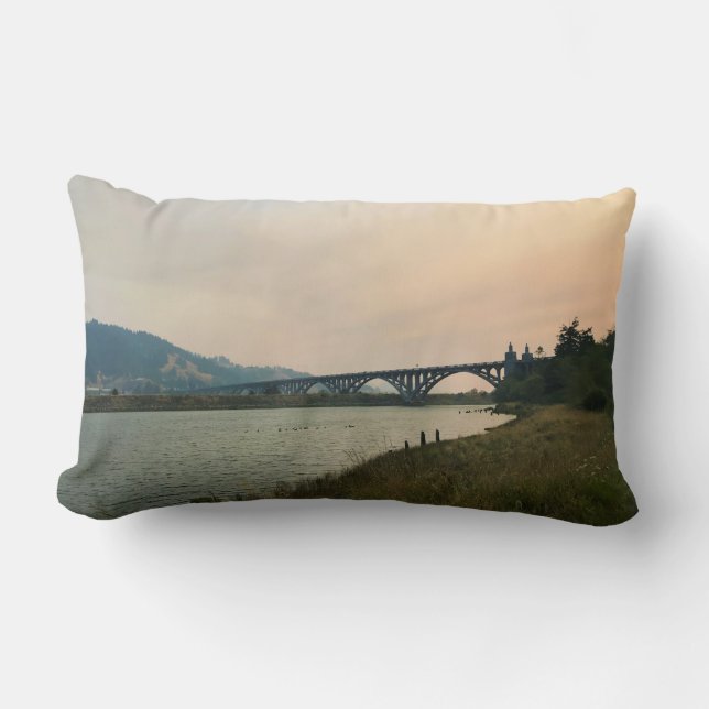 Rogue River, OR Lumbar Cushion (Front)