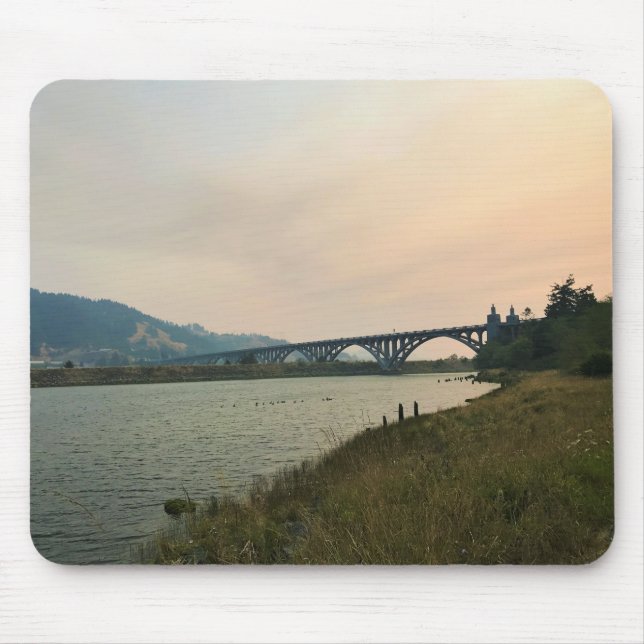 Rogue River, Oregon Mouse Mat (Front)