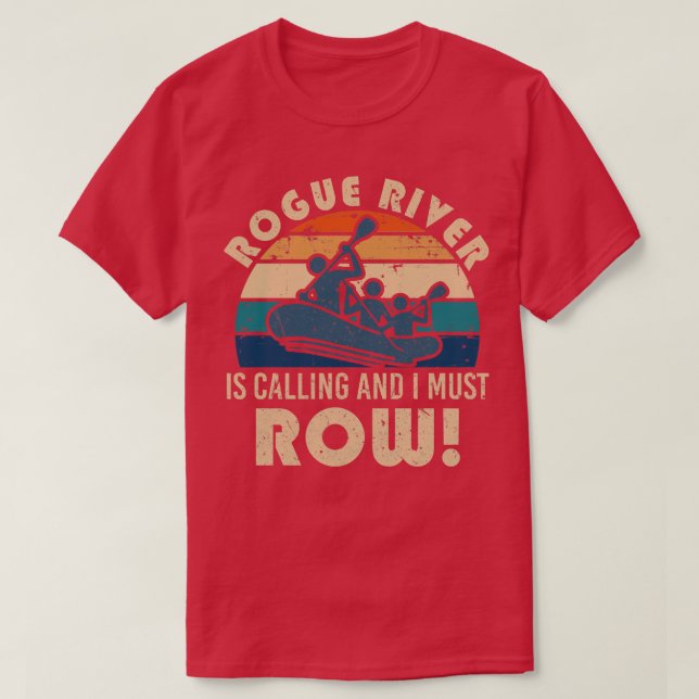 Rogue river rafting (1)  T-Shirt (Design Front)
