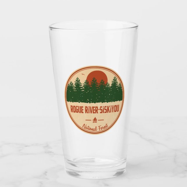 Rogue River–Siskiyou National Forest Glass (Front)