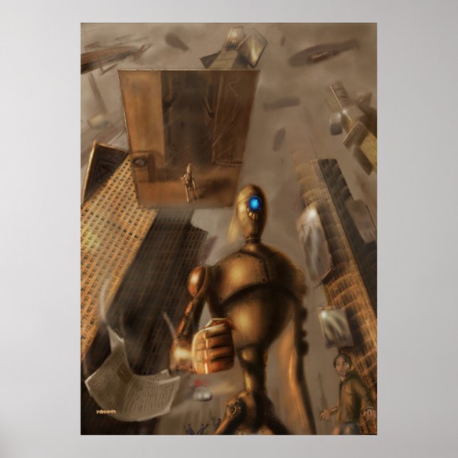 rogue robot poster (Front)