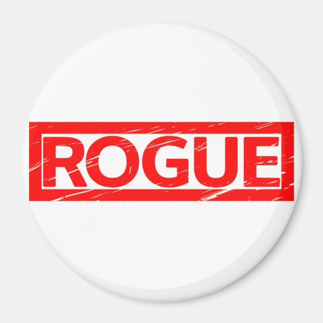 Rogue Stamp Magnet (Front)