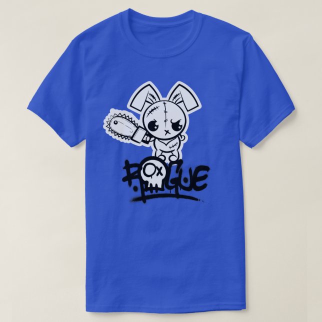 Rogue  Voo Bunny Cute Monster T-Shirt (Design Front)