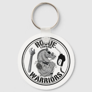 Rogue Warrior B&W Keychain