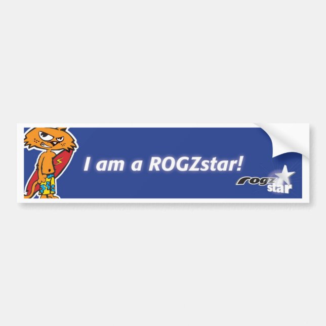 Rogzstar Bumper Stickers (Front)