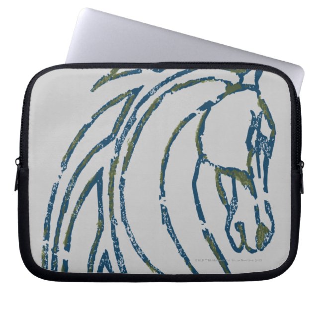 Rohan Kings Hall Banner Laptop Sleeve (Front)