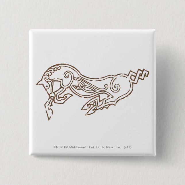 Rohan Symbol 15 Cm Square Badge (Front)