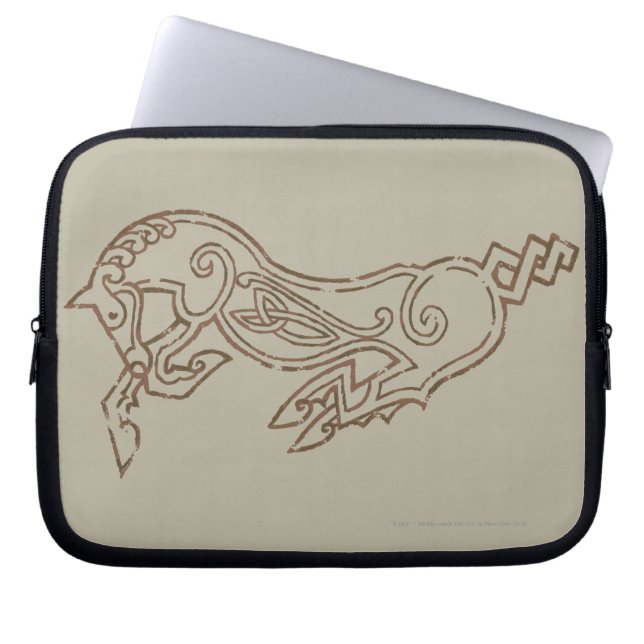 Rohan Symbol Laptop Sleeve (Front)