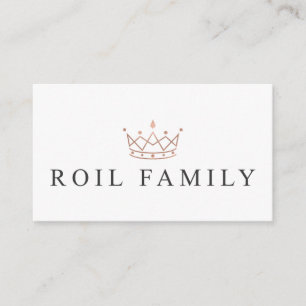 Roil Family Custom Business Cards