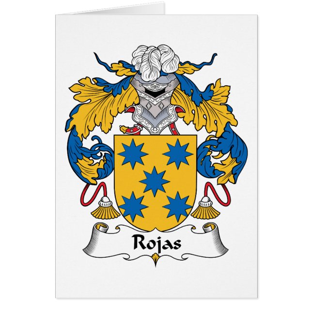 Rojas Family Crest (Front)