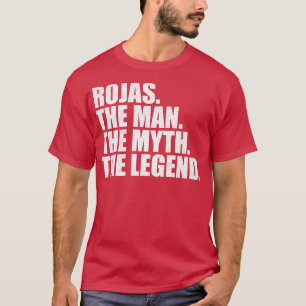 RojasRojas Family name Rojas last Name Rojas Surna T-Shirt