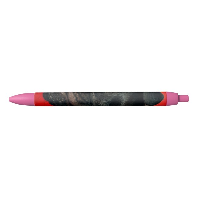 rojo dog black ink pen (Front)