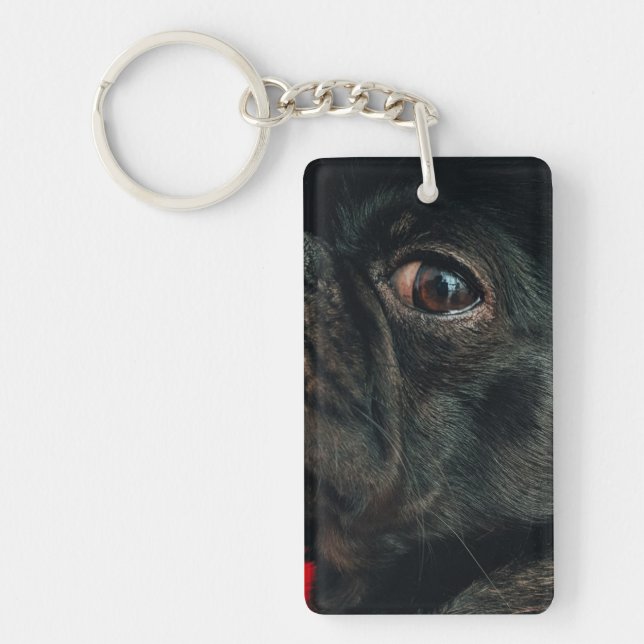 rojo dog key ring (Front)