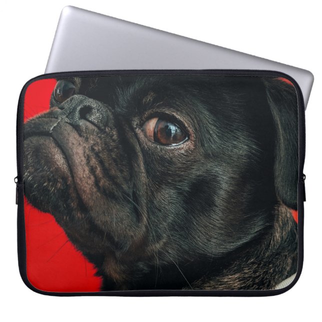 rojo dog laptop sleeve (Front)