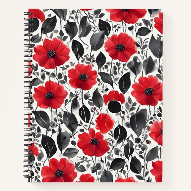 Rojos y Sombras Notebook (Front)
