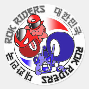 ROK Riders sticker sheet