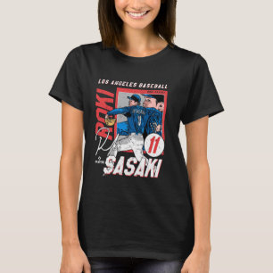 Roki Sasaki  Los Angeles D MLB Baseball Players ML T-Shirt