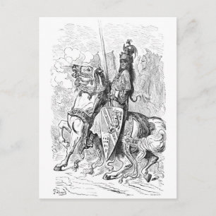 Roland Count of Mans and Knight of Blaives Postcard