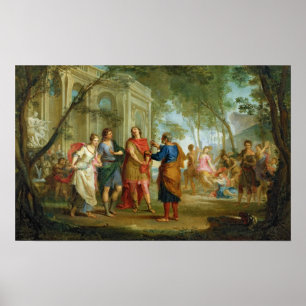 Roland Learns of the Love of Angelica and Medoro Poster