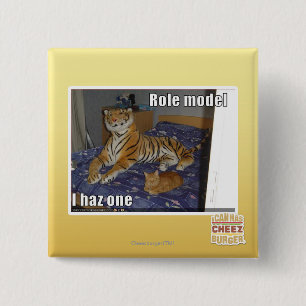 Role Model, I haz one 15 Cm Square Badge
