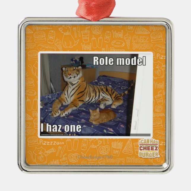 Role Model, I haz one Metal Tree Decoration (Front)