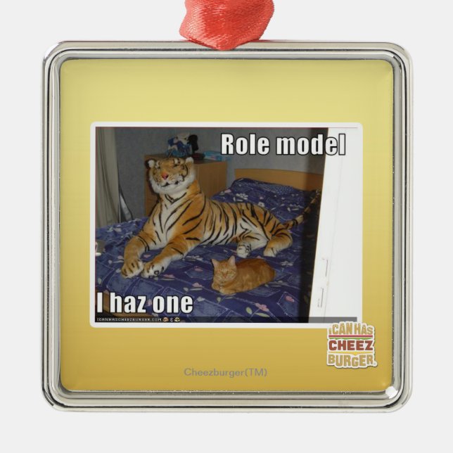 Role Model, I haz one Metal Tree Decoration (Front)