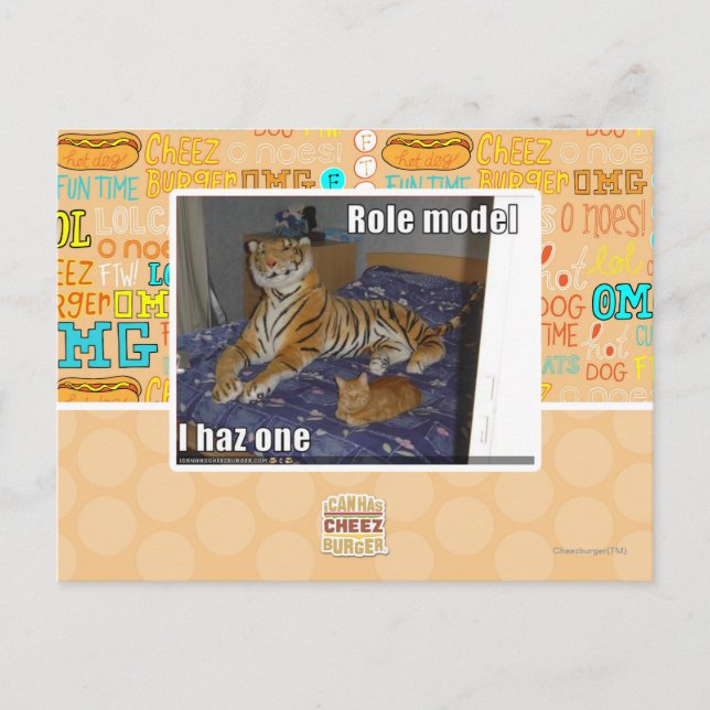Role Model, I haz one Postcard (Front)