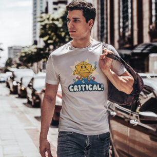 Role Playing Dice Cartoon T-Shirt