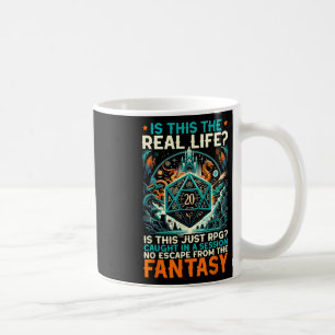 Role Playing Game Rpg Master D20 Tabletop Funny Rp Coffee Mug