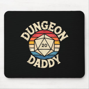 Role Playing Gamer Dad Rpg Master Tabletop Funny R Mouse Mat